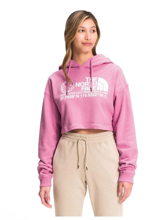 The North Face Tops - The North Face Coordinates Crop Drop Pullover Hoodie